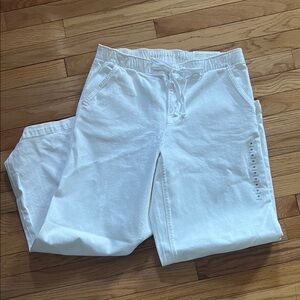 American Eagle Outfitters White Sweatpants